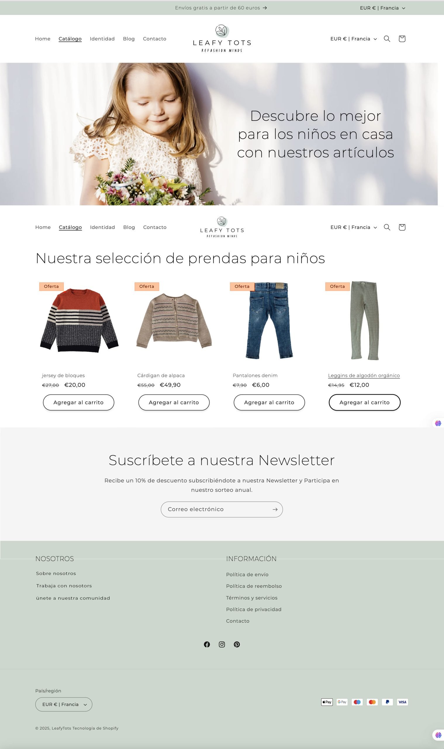 sustainable baby clothing brand