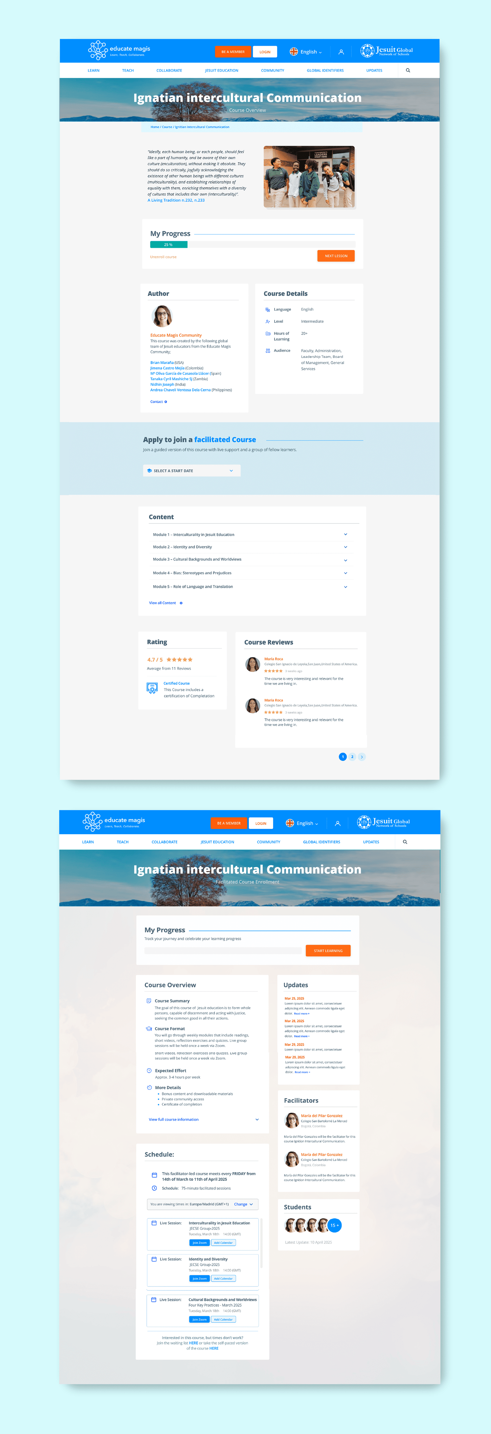 Full Course Experience – Ignatian Intercultural Communication