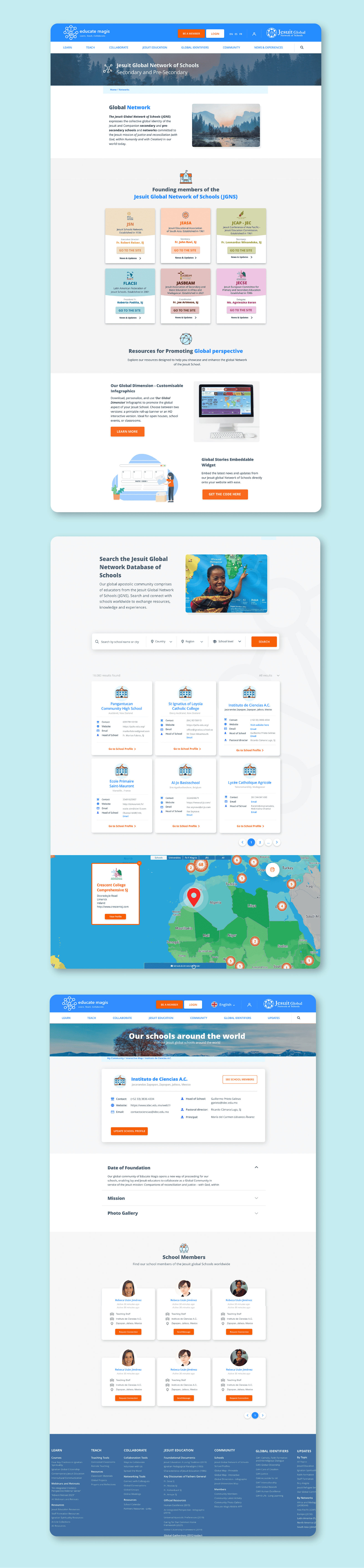 Jesuit Global Network of Schools and Database Search Tool