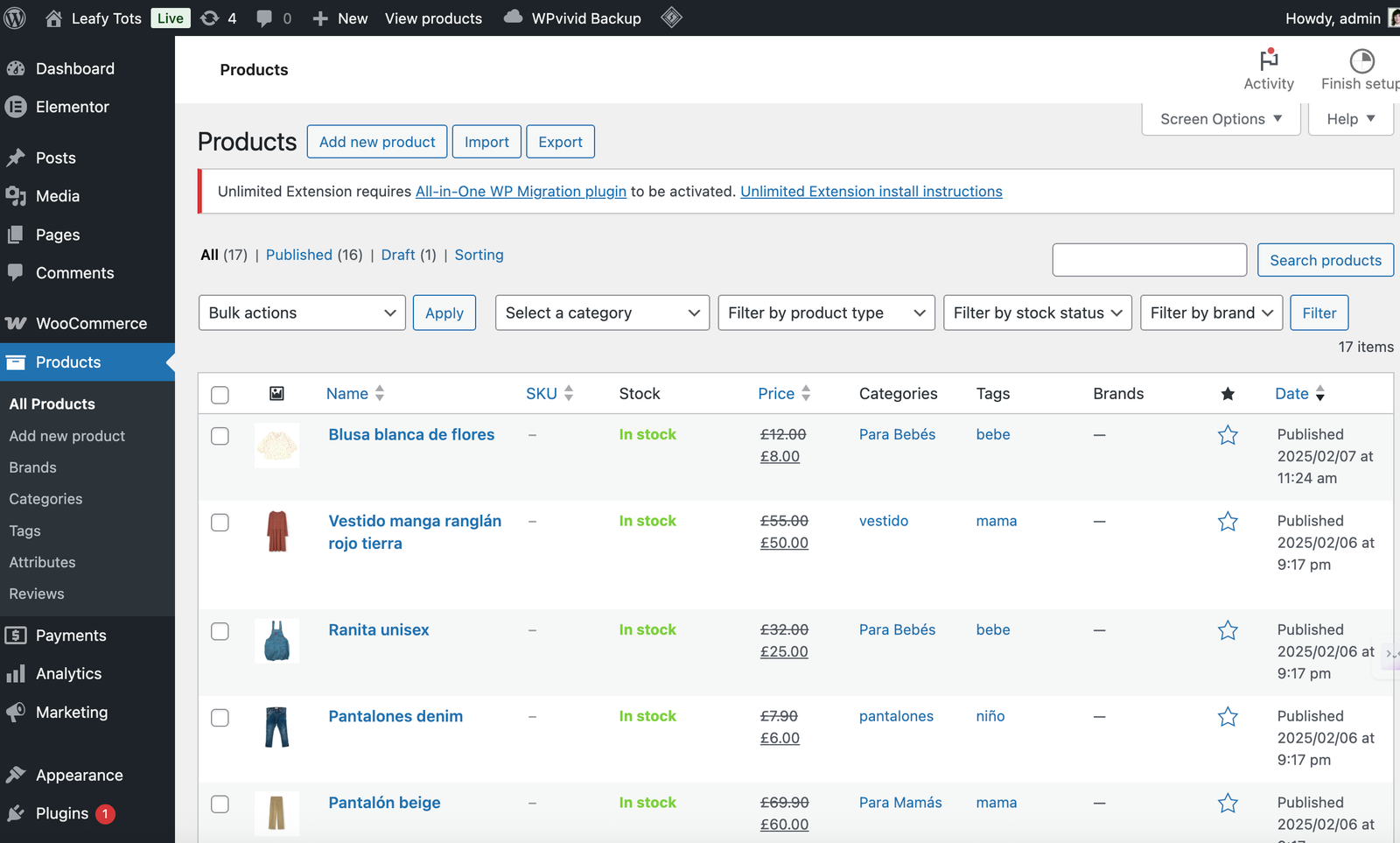 CMS product platform